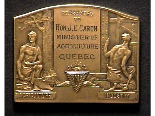 Plaque d'exposition