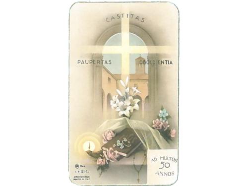 PAUPERTAS CASTITAS OBOEDIENTIA
