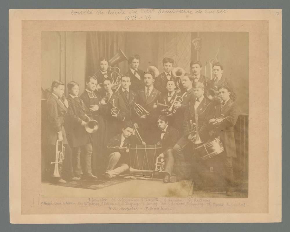 Société Sainte-Cécile, 1873-1874