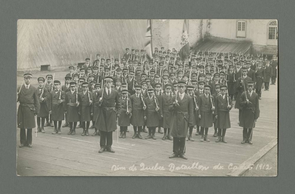 Séminaire de Québec : Bataillon des cadets 1912