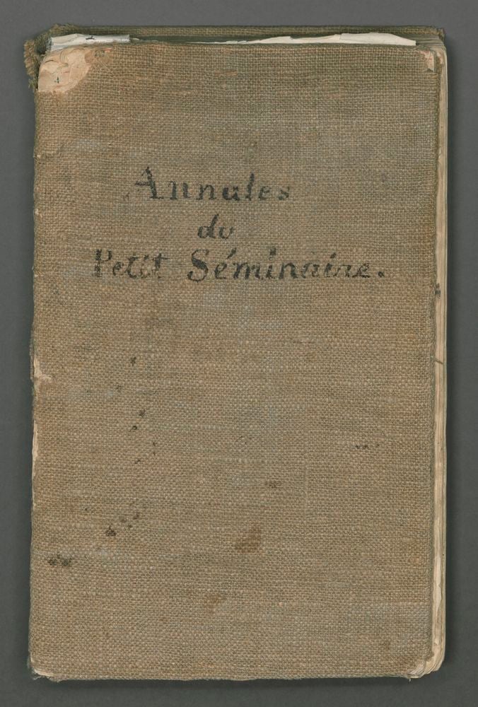 Annales du Petit Séminaire de Québec