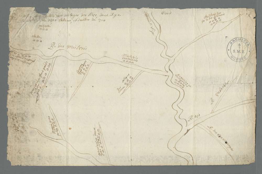 Missouri et villages indiens